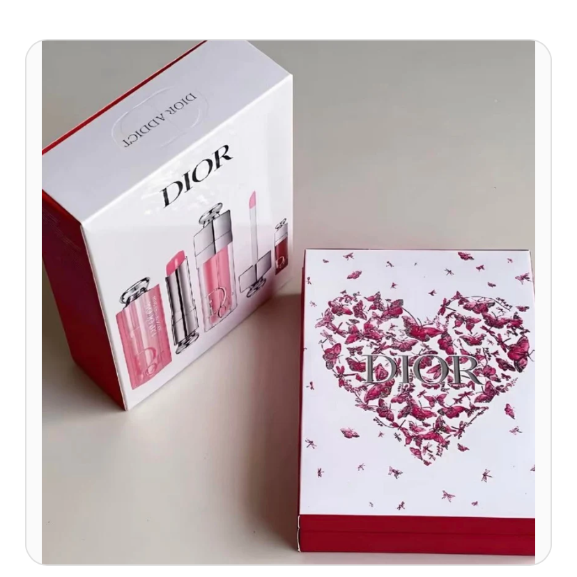 Dior Addict gift set 3 in 1 lip glow and lip balm