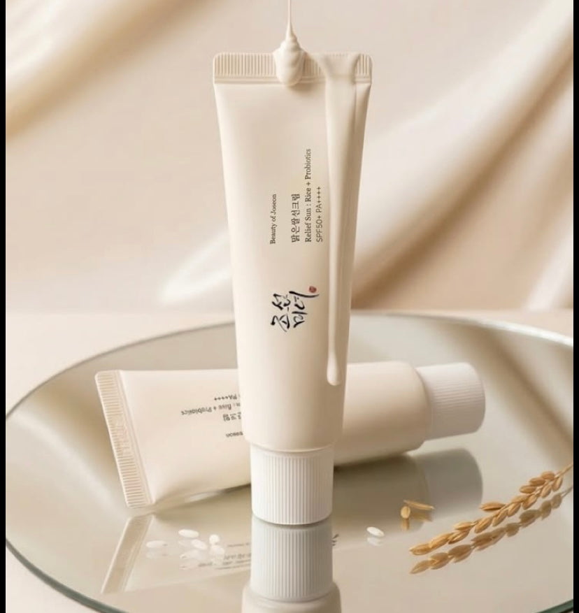 BEAUTY OF JOSEON - Relief Sun : Rice + Probiotics SPF50 50ml sunscreen Korea