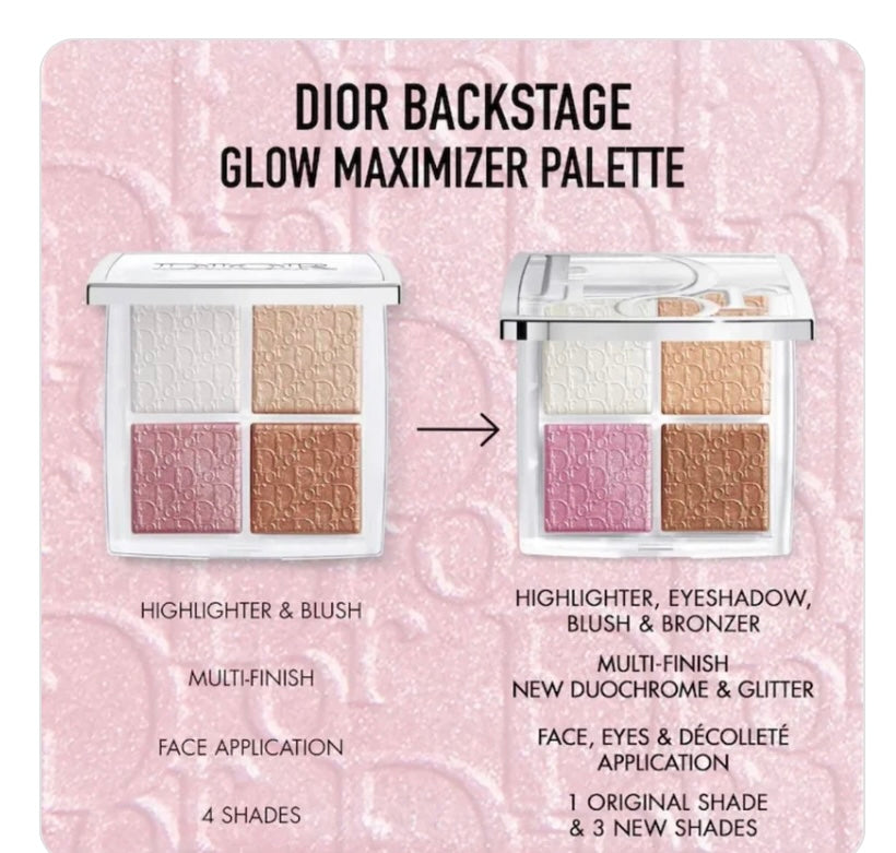 Dior Backstage Glow Maximizer Palette -