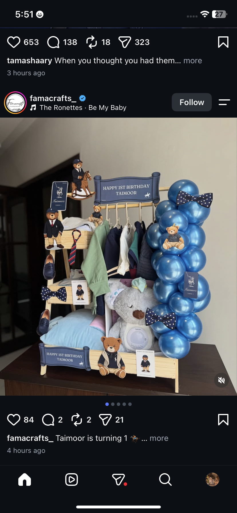 Polo bear themed gift