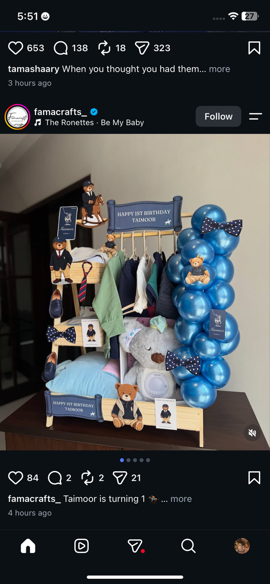 Polo bear themed gift